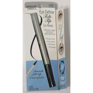 Physicians Formula Eye Definer Smooth Felt Tip Marker 2298 Ultra Black New